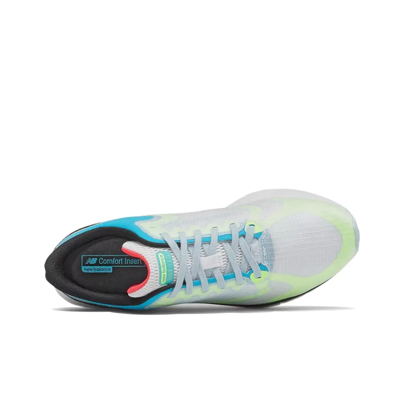 New Balance Cushioning Anti-Slip And Wear-Resistant Low-Top Running Shoes Men's Blue Green White Multicolor-2