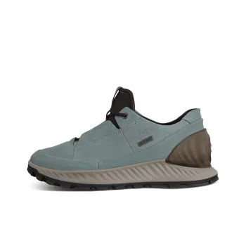 Ecco Exostrike Cushioning Anti-Slip And Wear-Resistant Low-Top Running Shoes Men's Lake Green