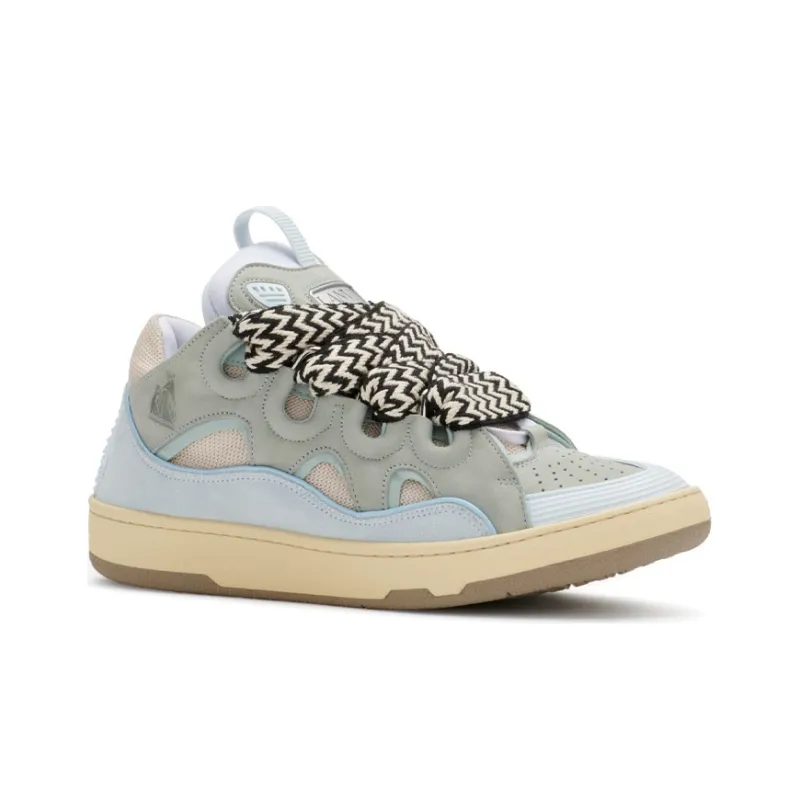 Lanvin Leather Curb Light Blue Gum Women's-1