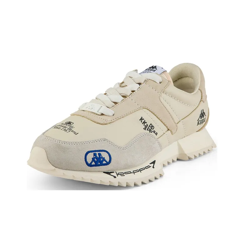 Kappa Anti Slip Wear Resistant Low Top Casual Shoes Unisex White-1