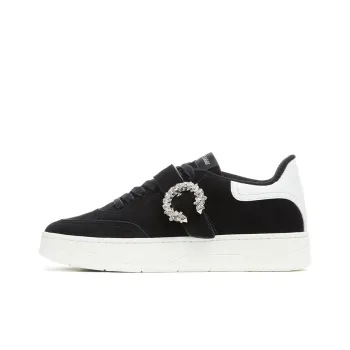 Jimmy Choo Skateboard Shoes Women's Low Top Black/White