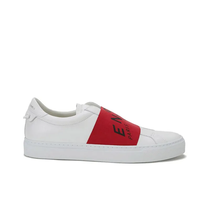 Givenchy Strap Leather 'White Red'-1