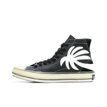 PALM ANGELS Palm Tree High top Sneakers