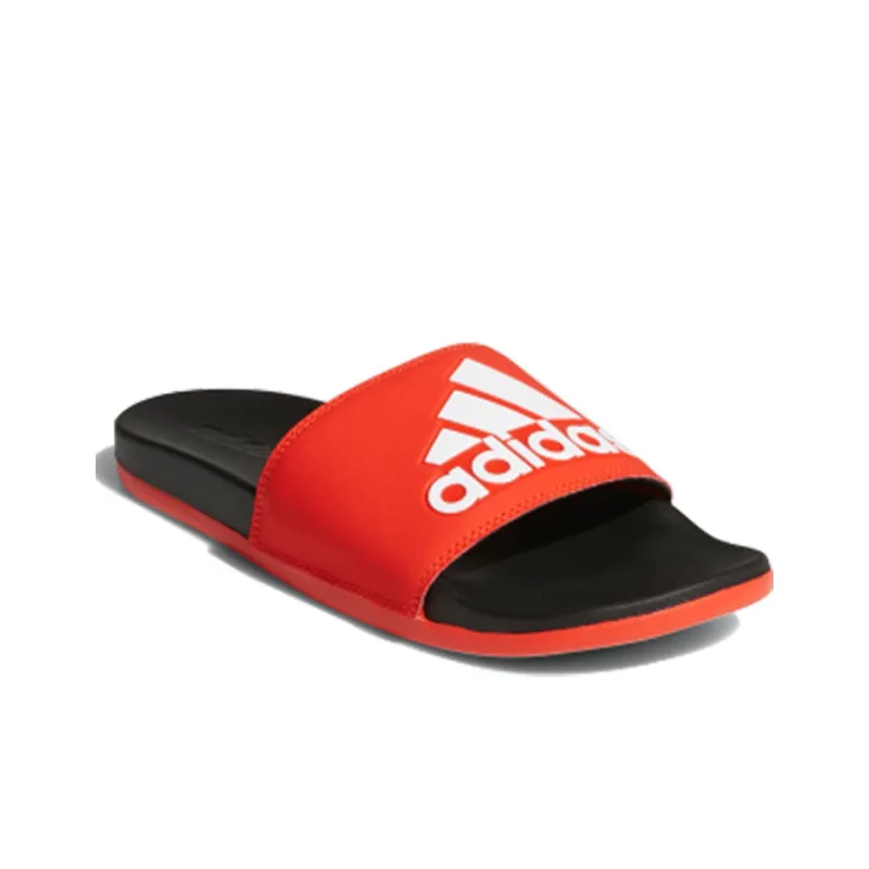 Adilette Adidas Comfort Slides 'Active Red'-1