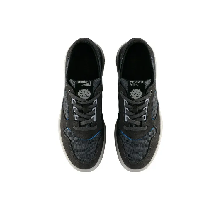 Anthony Miles Anthony Miller Low-Top Stylish Skateboarding Shoes Men's Blue-3