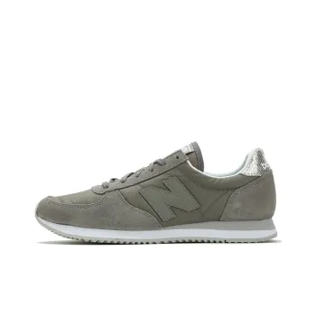 New Balance NB 220 Cushioning Anti Slip Wear Resistant Breathability Low Top Running Shoes Women's Gray Green