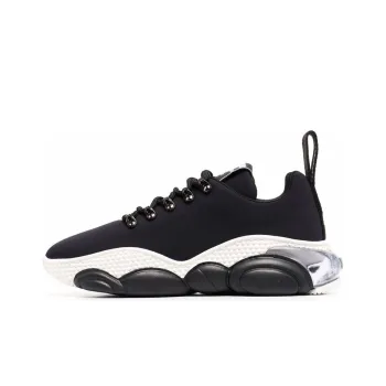 MOSCHINO Teddy Bear Sole Low-Top Casual Shoes Men's Black