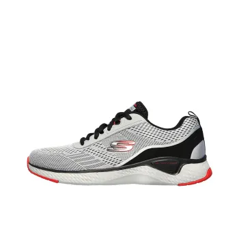 Skechers Solar Fuse Cushioning Anti-Slip And Wear-Resistant Low-Top Running Shoes Men's Gray