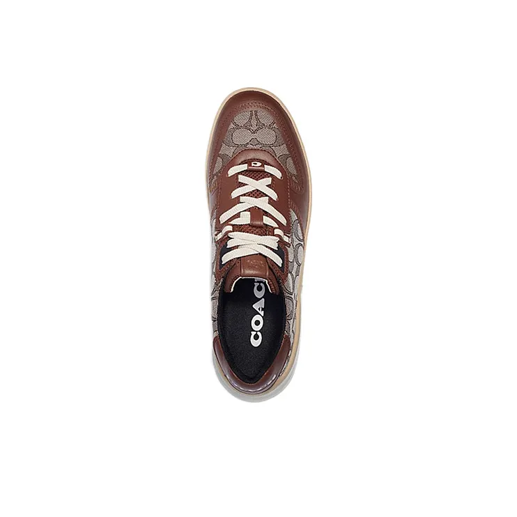 COACH CitySole Stylish Skateboarding Shoes Men's Brown-3