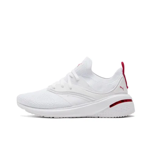 PUMA Running Shoes Women's Low-Top White/Red