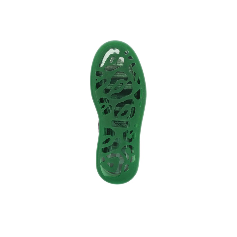 Alexander McQueen Casual Shoes Men Low-Top Black Green - POIZON Alexander McQueen Casual Shoes Men Low-Top Black Green - POIZON