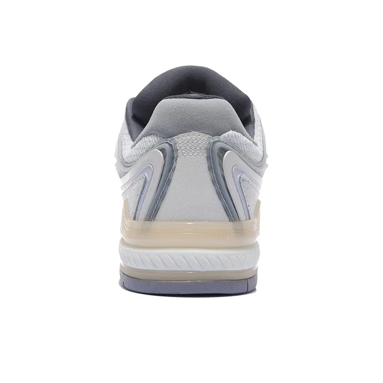 LiNing Millennium Era Durable Breathable Low Top Sports Casual Shoes Men's White-5