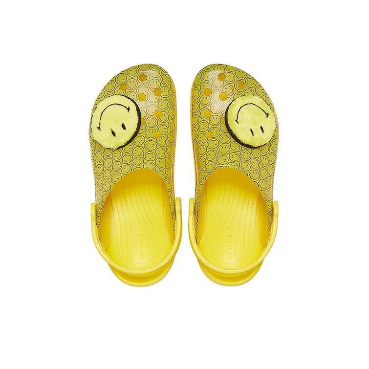 Crocs Classic Clog Translucent Smiley-4