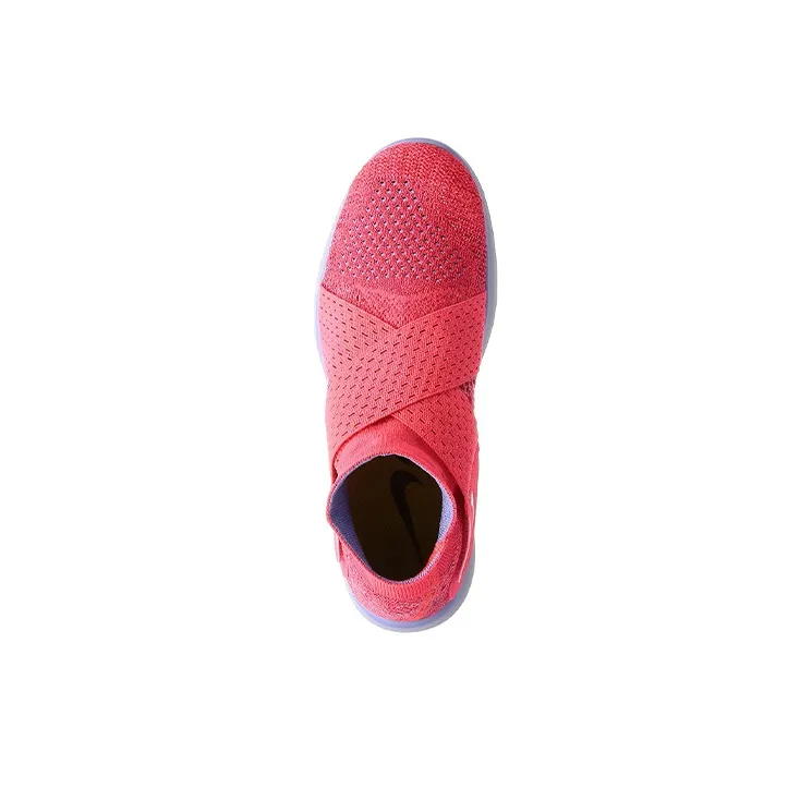 Nike Free RN Shock Absorbers With Slip Resistant And Abrasion Resistant Properties Mid Top Athletic Shoes Women's Pink-2