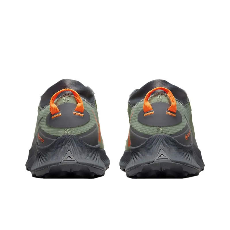 Nike Pegasus Trail 3 Gore Tex Oil Green Iron Grey Total Orange-4