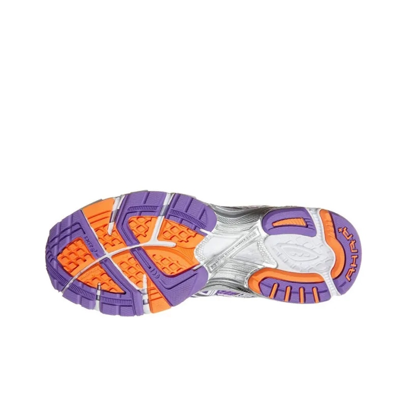 Asics Gel-DS Trainer 17 Anti-Slip And Wear-Resistant Breathable Low-Top Running Shoes Women's Taro Purple Orange-4