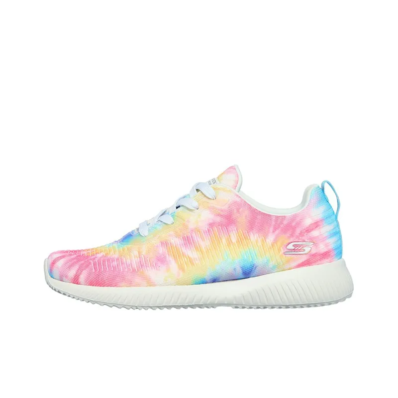 Skechers Bob's Squad Color Fle Low-Top Running Shoes Women's Multicolor-0