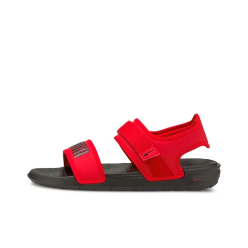 PUMA Softride Beach Sandals Women's Red