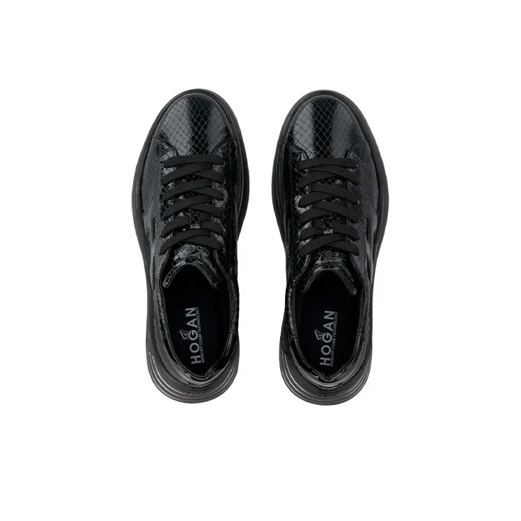 HOGAN Rebel Casual Shoes Women's Low-Top Black-2