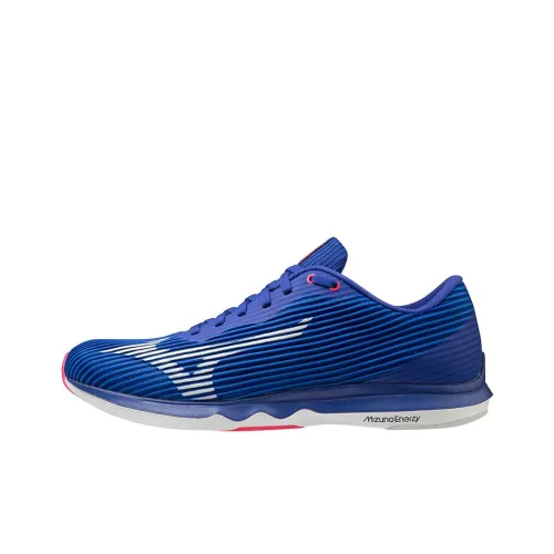 Mizuno Wave Shadow 4 Running Shoes Men Low-Top Blue/White