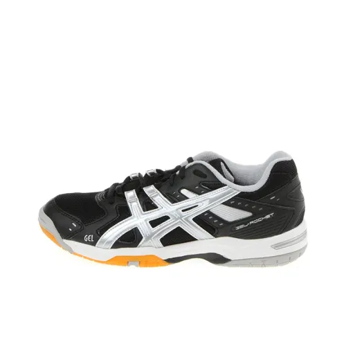 Asics Gel-Rocket 6 Running Shoes Women's Low-Top Black/White