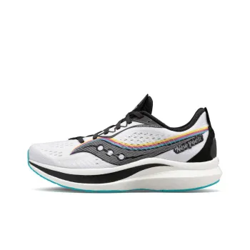 Saucony Endorphin Speed 2 Speed 2 Low-Top Running Shoes Men's White Black Blue Standard M