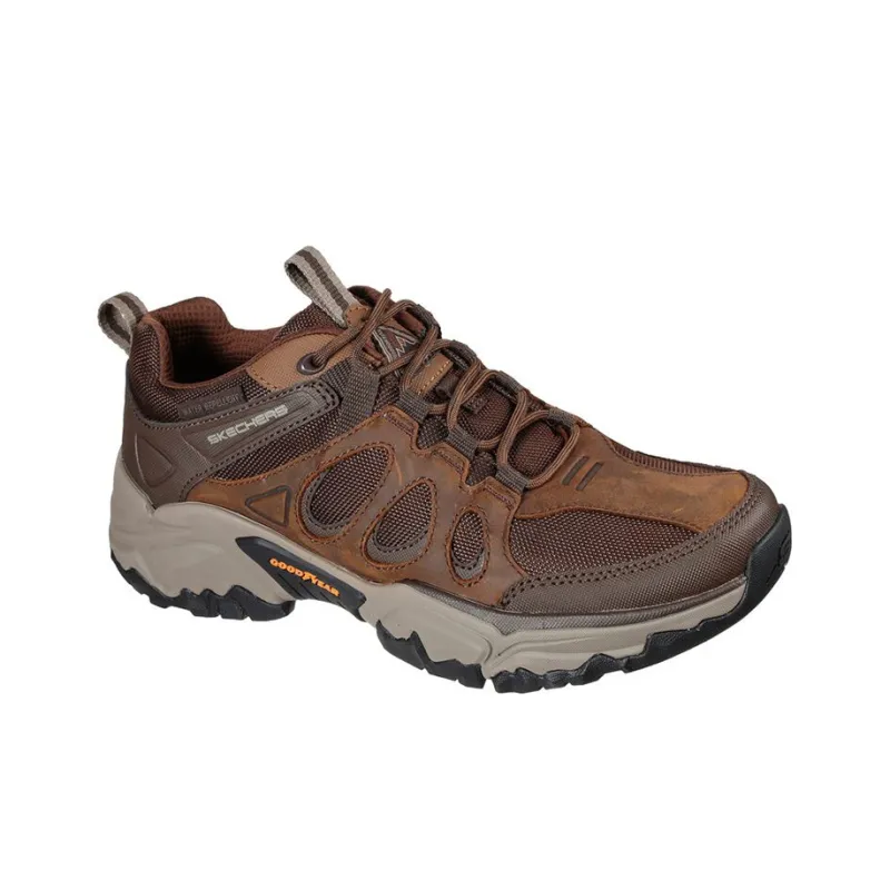 Skechers Relaxed Fit Outdoor Shoes Men Low-Top Brown-2