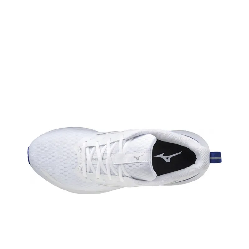Mizuno Esperunzer Anti-Slip And Wear-Resistant Breathable Low-Top Casual Running Shoes Unisex White Blue-2