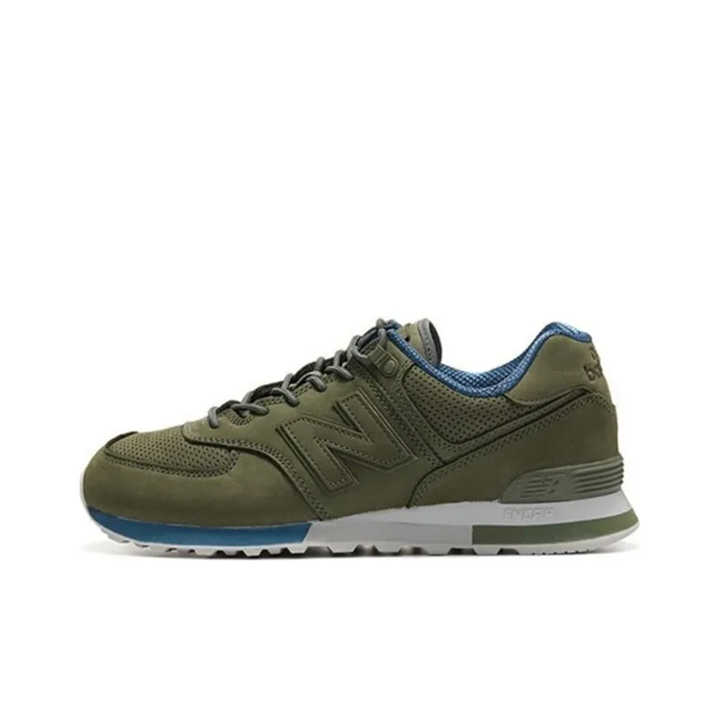 New Balance 574 Series Low Top 'Army Green'-0
