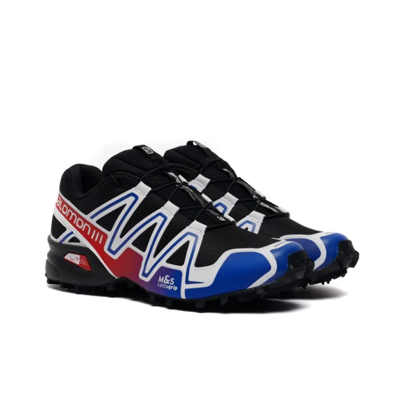 SALOMON Speedcross 3 Adv Black Blue Red-2