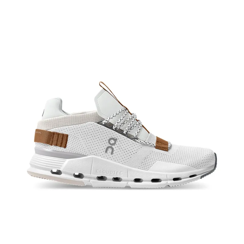 On Running Cloudnova White Pearl Brown Women's-1