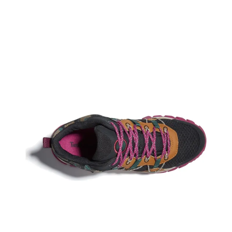 Timberland Running Shoes Women's Low Top Black/Pink/Chestnut-3