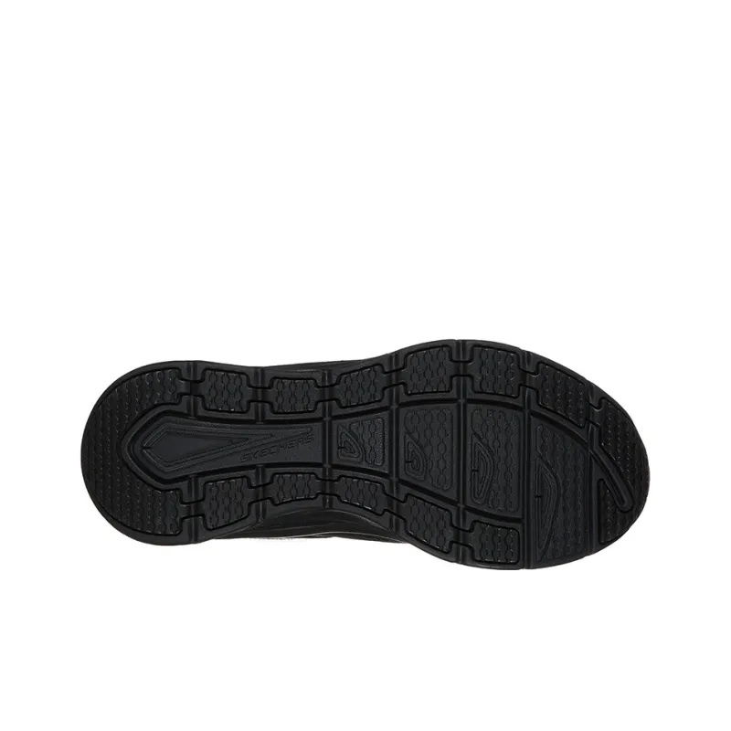 Skechers Relaxed Fit DLux Walker Low Top Black Women's-3