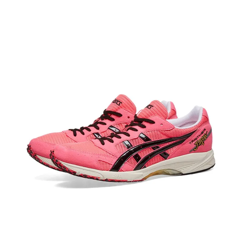 Asics Tarther Japan Running Shoes Men Low Top Pink/Black-1
