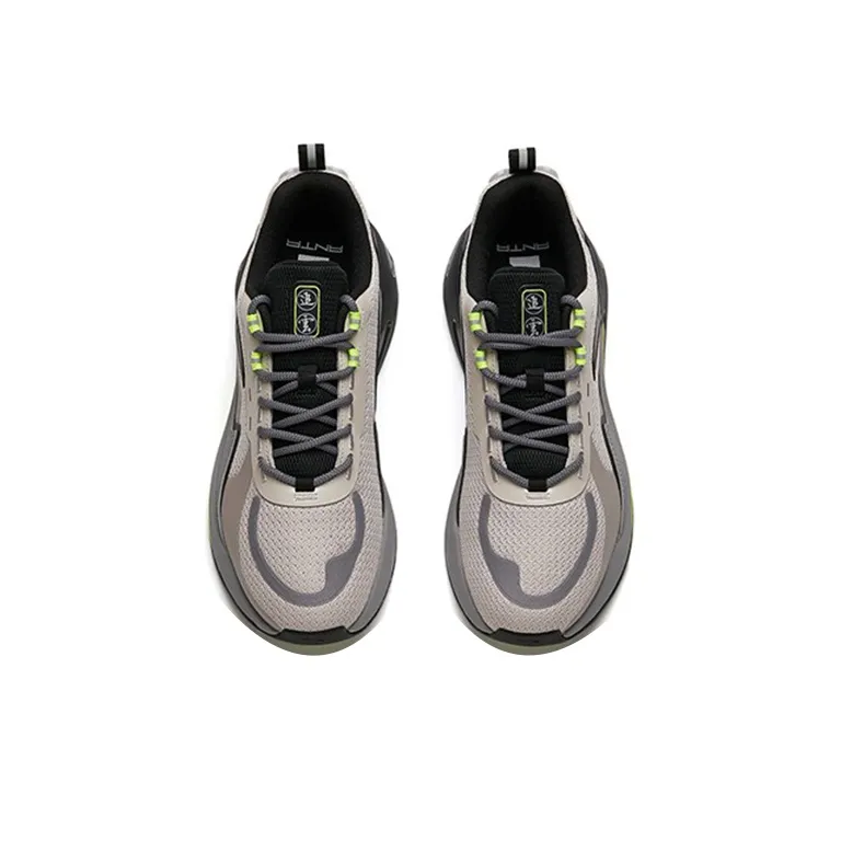 Anta Pursuing Clouds Low-Top Sports Casual Shoes Men's Gray Black-3