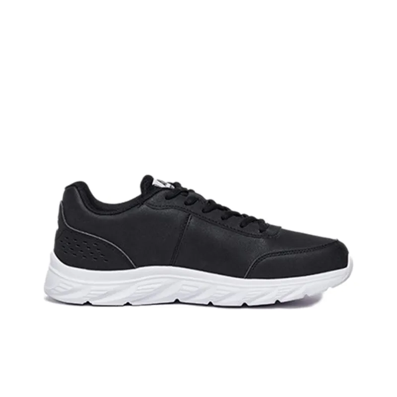 Anta Shock Absorbers Slip Resistant, Abrasion Resistant, Lightweight Low Top Casual Running Shoes Men's Black White-1