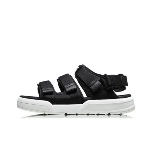 Lining Male Sports Sandals Standard Black/Standard White