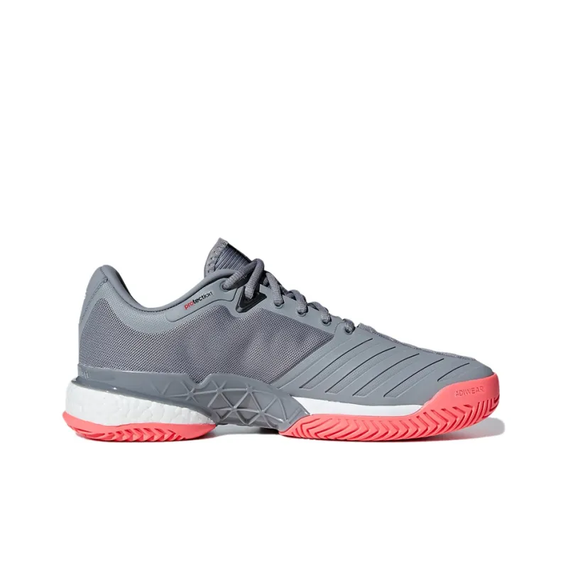 Adidas Barricade 2018 Boost 'Gray White'-1
