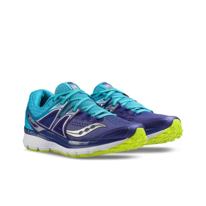 Saucony Triumph ISO 3 Running Shoes Women's Low-Top Blue-2