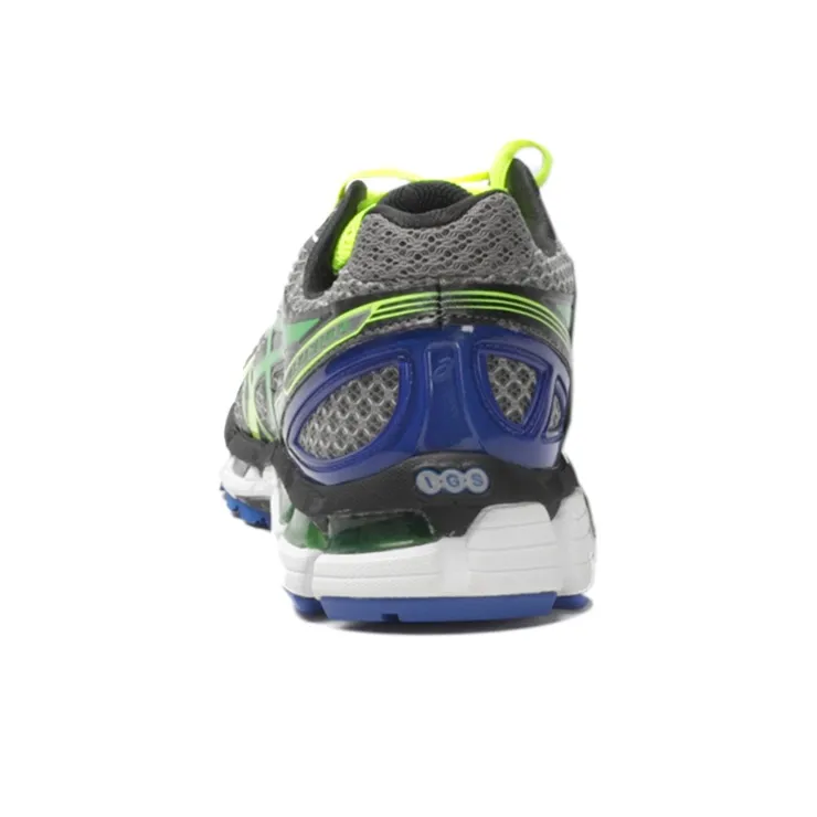 Asics Gel-Kayano 19 Anti-Slip And Wear-Resistant Breathable Low-Top Athletic Shoes Men's Gray Yellow-3