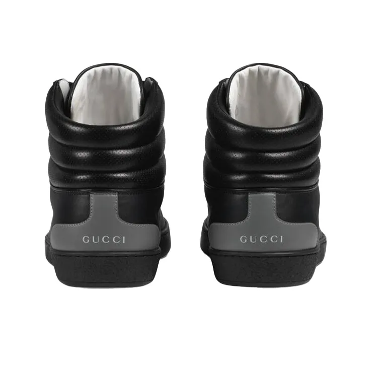 GUCCI Ace High Top Gg Black-4