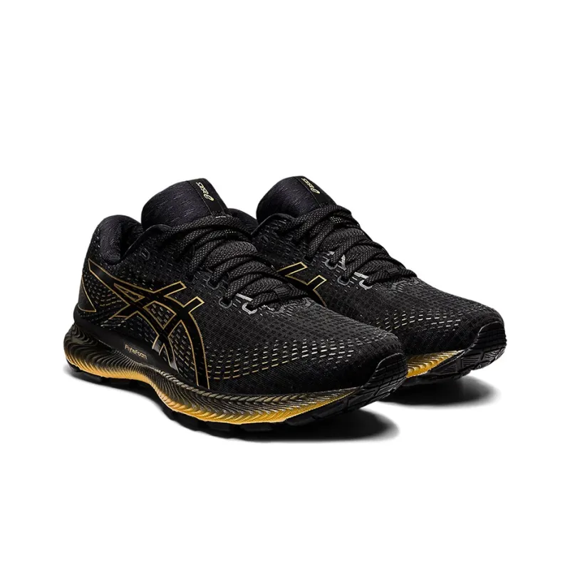 Asics Gel Saiun Black Pure Gold-2