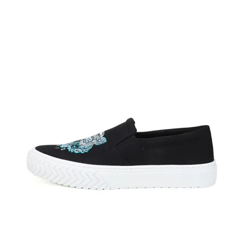 KENZO Skateboard Shoes Men Low-Top Black