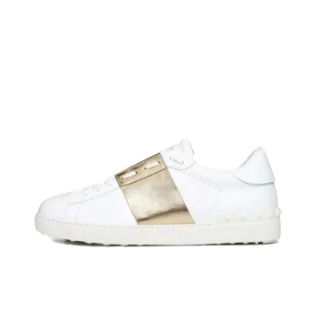 Valentino Open Sneaker 'Platinum Metallic Band'