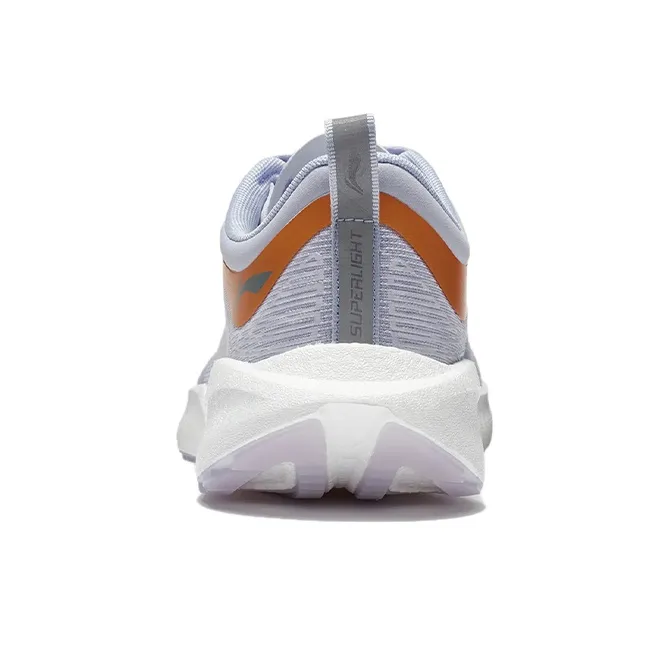 LiNing Super Light 19 Cushioning Anti Slip And Wear Resistant Low Top Running Shoes Men's Purple Orange-3