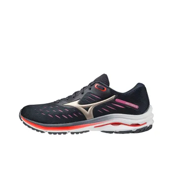 Mizuno Wave Rider Women's 24 'Navy Red'