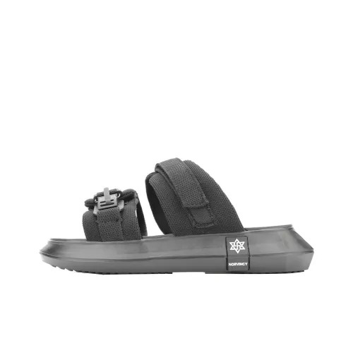 NORVINCY Slide Slippers Unisex Black