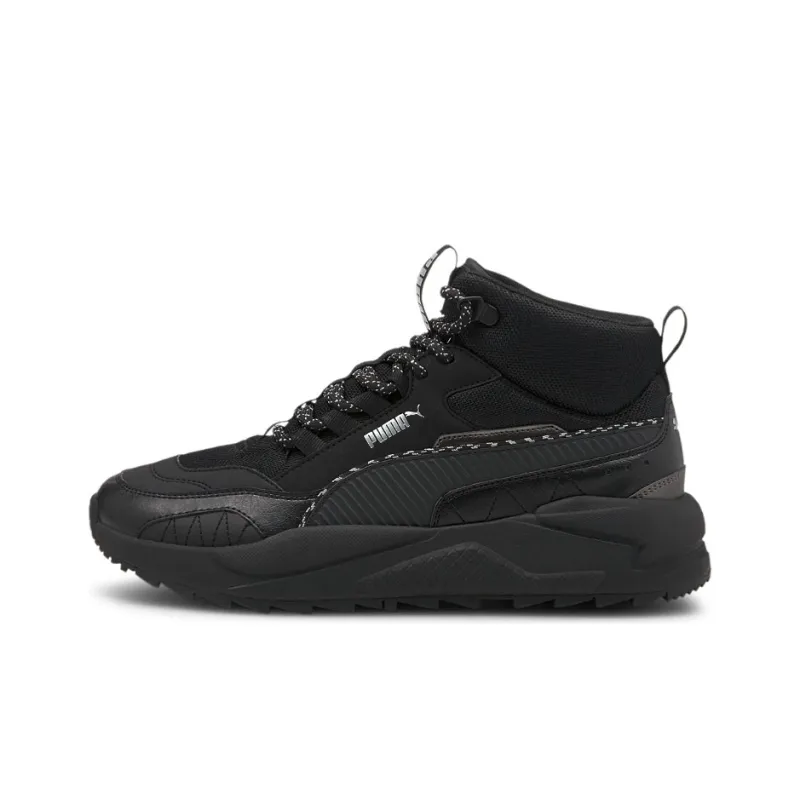 PUMA X Ray 2 Square Mid Wtr 'Black Silver'-0