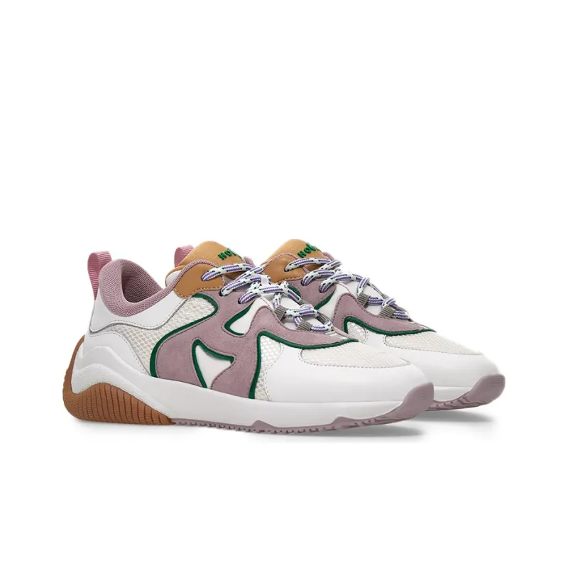 HOGAN Colour-block Lace-up Sneakers-1