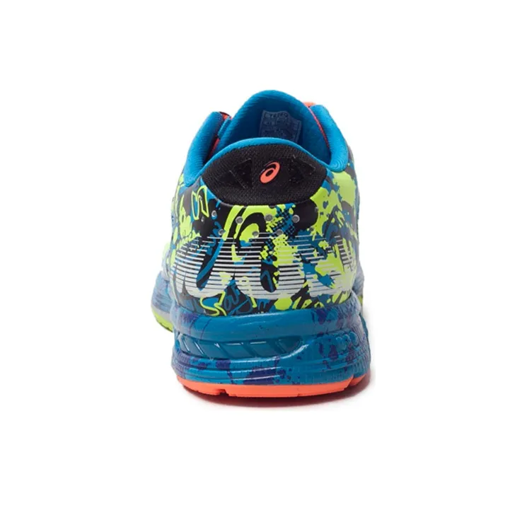 Asics Gel-Noosa Tri 11 Anti-Slip And Wear-Resistant Breathable Low-Top Running Shoes Men's Neon Green Blue-4